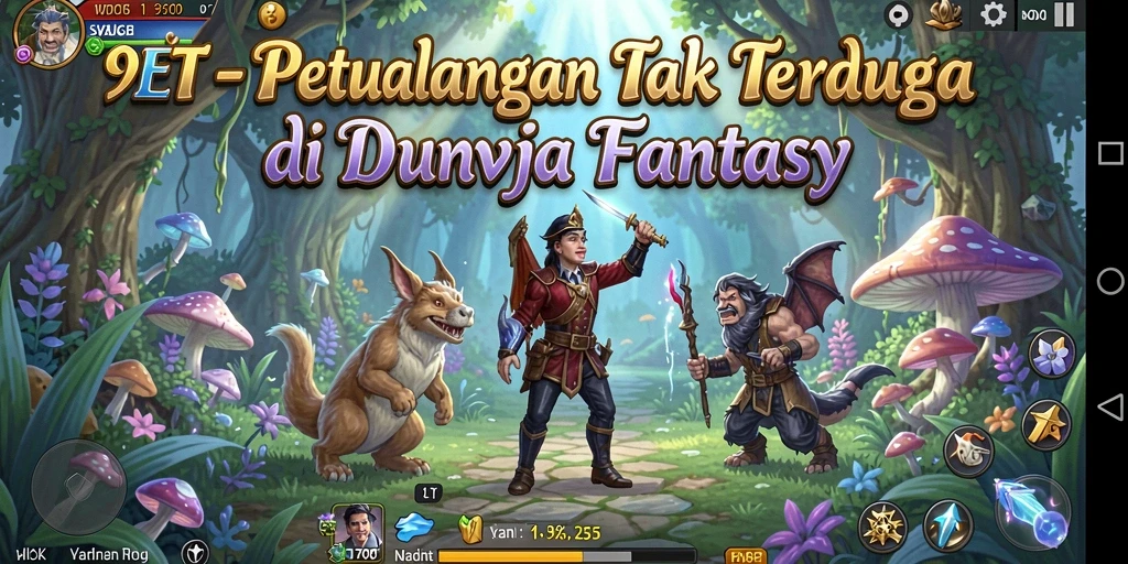 Gameplay seru dan grafis menakjubkan dalam 9ET.