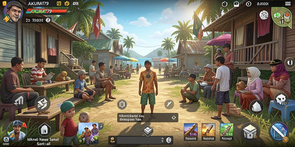 Tampilan gameplay seru dari AKURAT79 yang mengasyikkan.