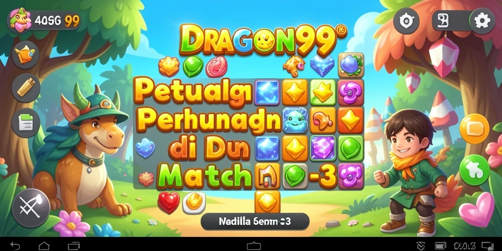 Screenshot utama DRAGON99 menampilkan permainan yang seru dan penuh warna.
