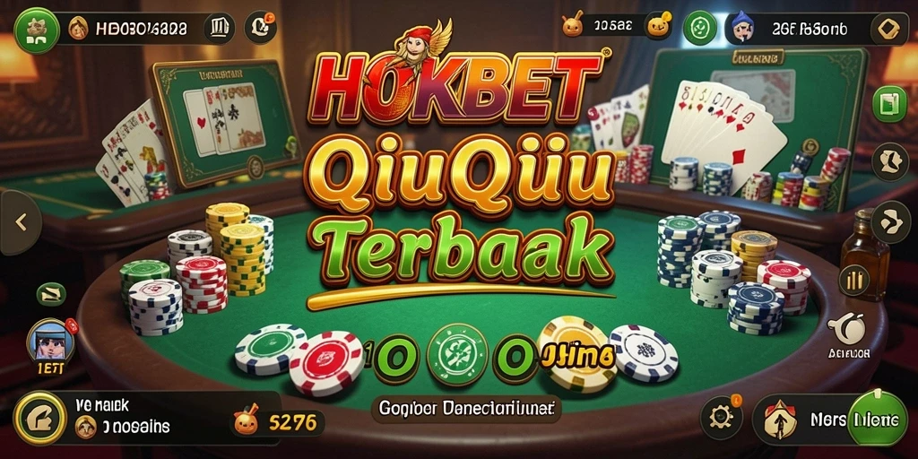 Tampilan gameplay seru dari HOKIBET QiuQiu.