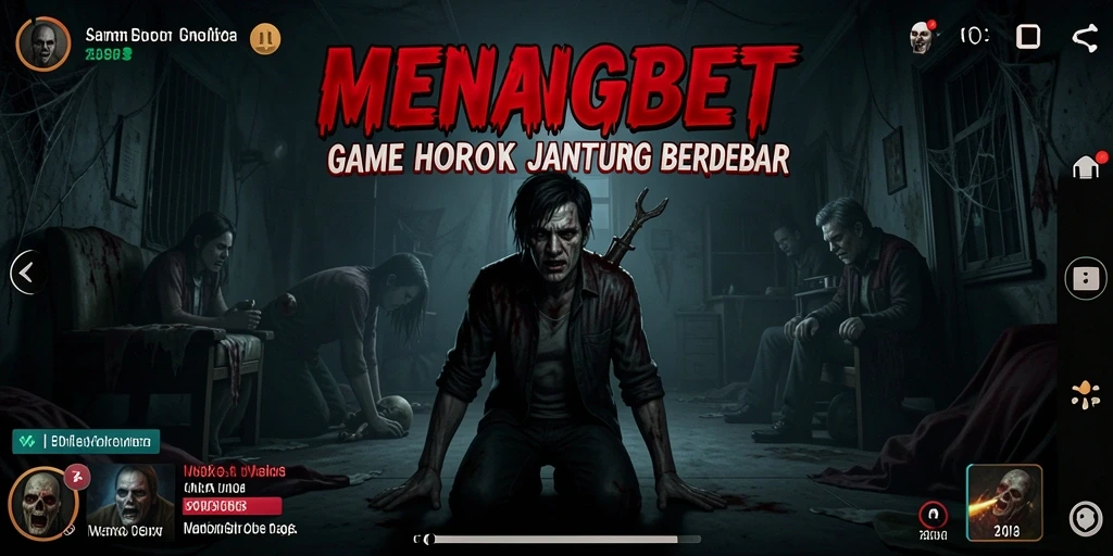 Tampilan menyeramkan dari gameplay MENANGBET yang mencekam.
