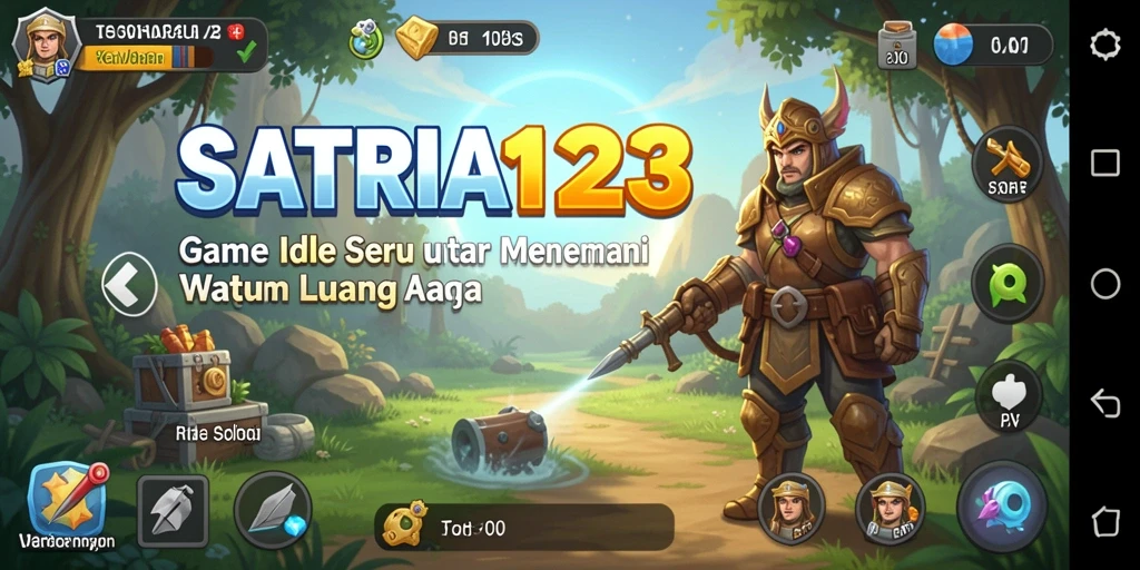 Tampilan gameplay <strong>SATRIA123</strong> yang menarik dan interaktif.