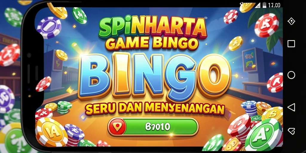 Screenshot gameplay SPINHARTA yang menampilkan keseruan bermain Bingo.
